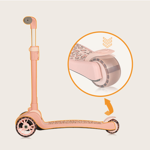 lionelo Franky Pink Rose — 2-in-1-Balance-Roller